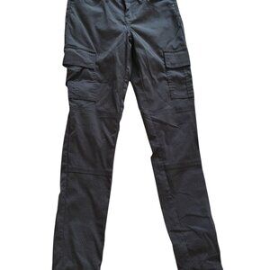 Geoetric pattern hiking pants, slim stretchy fit, extra pockets, urban outdoors